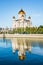 Majestic orthodox Cathedral of Christ the Saviour in Moscow