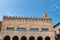 The majestic Palazzo dell `Arengo in Piazza Cavour