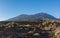 Majestic panoramic view of the Teide Volcano and Pico Viejo at s