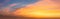 Majestic real sunrise sundown sky background with gentle colorful clouds