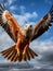 The Majestic Red Kite Soaring in the Sky