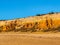 Majestic rocky outcropping with a towering cliff formation in Portugal