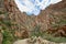 Majestic rocky redish mountains in Swartberg pass