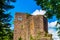 Majestic ruins of medieval castle Birkenfels, Alsace