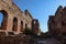 Majestic ruins of Red Basilica KÄ±zÄ±l Avlu in Bergama, Turkey