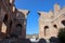 Majestic ruins of Red Basilica KÄ±zÄ±l Avlu in Bergama, Turkey