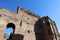 Majestic ruins of Red Basilica KÄ±zÄ±l Avlu in Bergama, Turkey