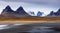 Majestic Sand Dunes of Stokksnes, Southeastern Iceland.