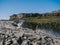 majestic scenery with Dettifoss waterfall