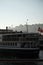 Majestic ship sailing on the Bosphorus strait in Istanbul, Turkey