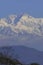 majestic snowcapped himalaya mountains, beautiful sleeping buddha range or mount kangchenjunga