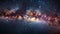 Majestic Spiral Galaxy With Glowing Stars
