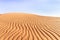 The majestic splendor of the vast sandy desert near Dubai city, United Arab Emirates