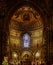 Majestic Strasbourg cathedral interior, golden decor