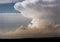 Majestic supercell thunderstorm over the Great Plains