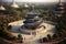The Majestic Temple of Heaven in Beijing, China. Perfect for Travel Brochures and Posters.
