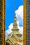 Majestic Temple Seen Through Walls, Grand Palace, Bangkok, Thailand