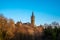 Majestic Towers of theUniversity of Glasgow in Late Evening Sun