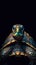 Majestic Turtle in the Grungeon Style on a Dark Background AI Generated