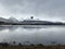 Majestic Ushuaia mountains, bird: Argentina\'s Stunning autumn Mountainous Landscape, midday