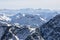 Majestic view of the Alps mountains, Austria, Stubai