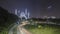 Majestic view of a beautiful mosque at the night