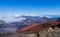 Majestic view of craters in Haleakala National Park in Maui Hawaii USA
