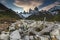 Majestic view of Mount Fitz Roy. Patagonia.