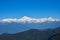 Majestic view of mount Kanchenjunga