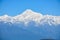 Majestic view of mount Kanchenjunga