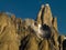 Majestic view of Trango Tower in karakorum range