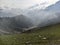 The majestic views of the Peer Ki Gali Pass on Pir Panjal mountain range of Kashmir.