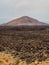 Majestic volcano view in a National Park