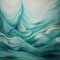 Majestic Water Flow: Abstract Canadian Art With Serene Visuals