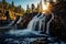 Majestic Waterfall: Natures Breathtaking Beauty