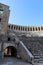 Majestic and well preserved Roman theatre in ancient city Aspendos, Turkey - inside view