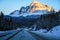 The majestuous rockies on a roadtrip between Jasper and Alberta on Alberta Highway 93, Alberta, Canada