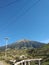 the majesty of Sumbing Mountain in a very sunny morning