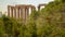 Major tourist attraction in Athens, Olympian Zeus Temple, archaeology excavation