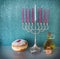 Major traditional Jewish symbols for Hanukkah holiday