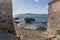 Majorca beach landscape between fishermen huts