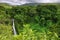 Makahiku falls in Waimoku falls trail