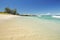 Makalawena Beach in Hawaii, USA with white sand