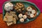 Makar sankranti special cuisine dish items Rewri, Tilgul, Til ke laddu, Chikki, Til baati all sweet items made with white sesame