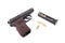 Makarov pistol legally modifaid to travmatic pistol, isolated