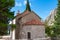 Makarska - Scenic view of ancient catholic church of St. Anthony in village Kotisina near Makarska, Split-Dalmatia