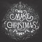 We make Christmas chalkboard label