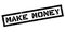 Make Money rubber stamp