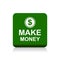 Make money web button