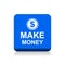 Make money web button